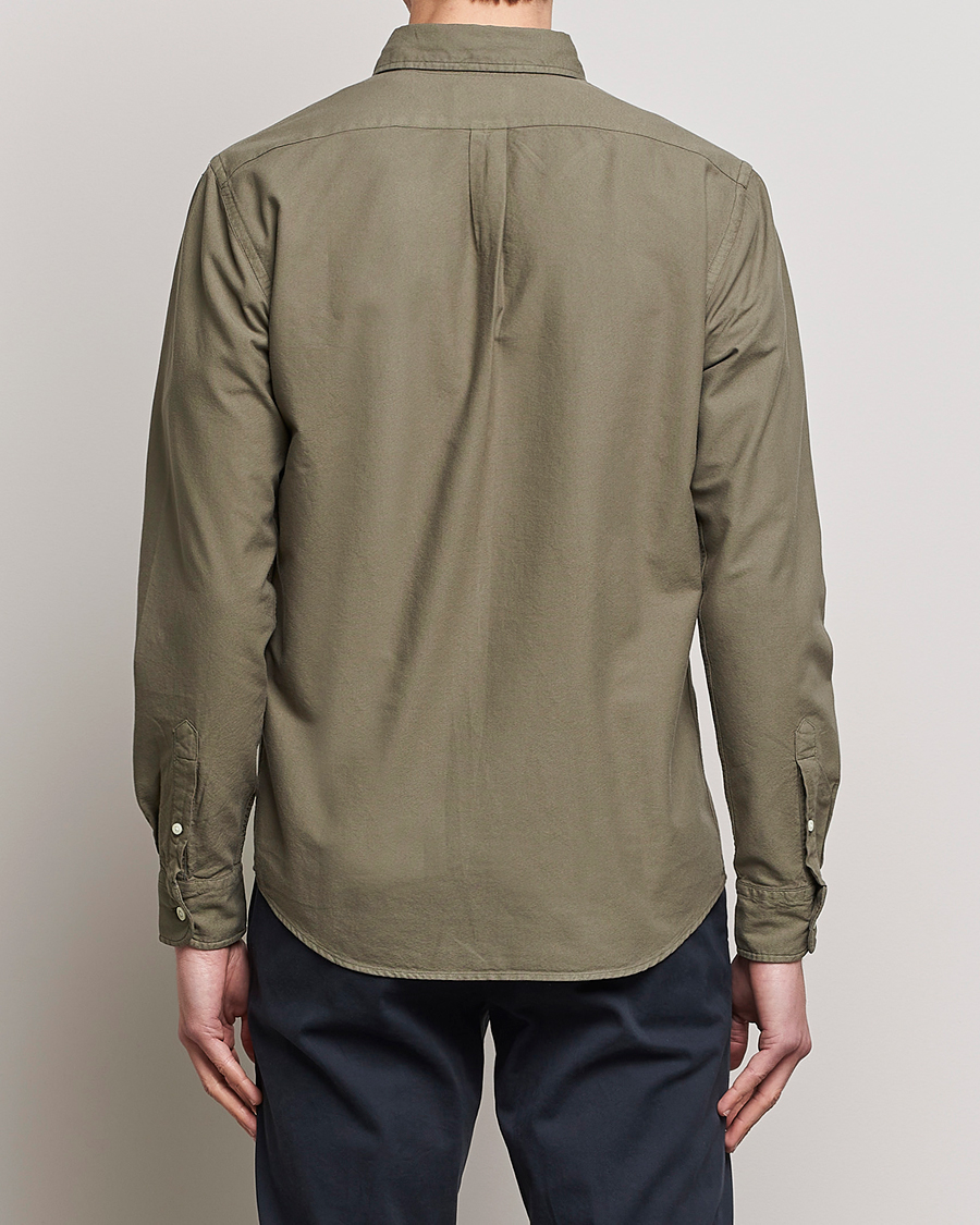 Heren | Overhemden | Colorful Standard | Classic Organic Oxford Button Down Shirt Dusty Olive