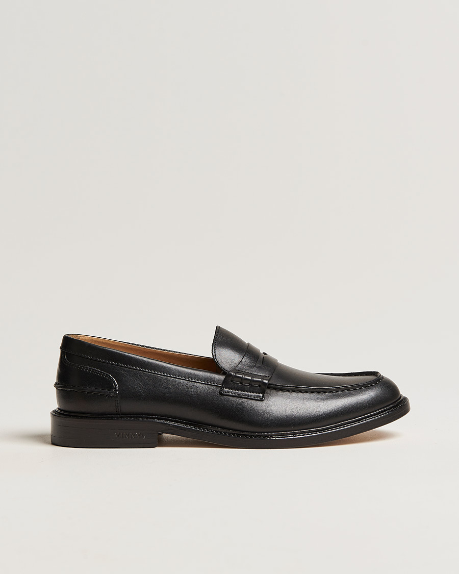 Homme | VINNY's Townee Penny Loafer Black | VINNY's | Townee Penny Loafer Black