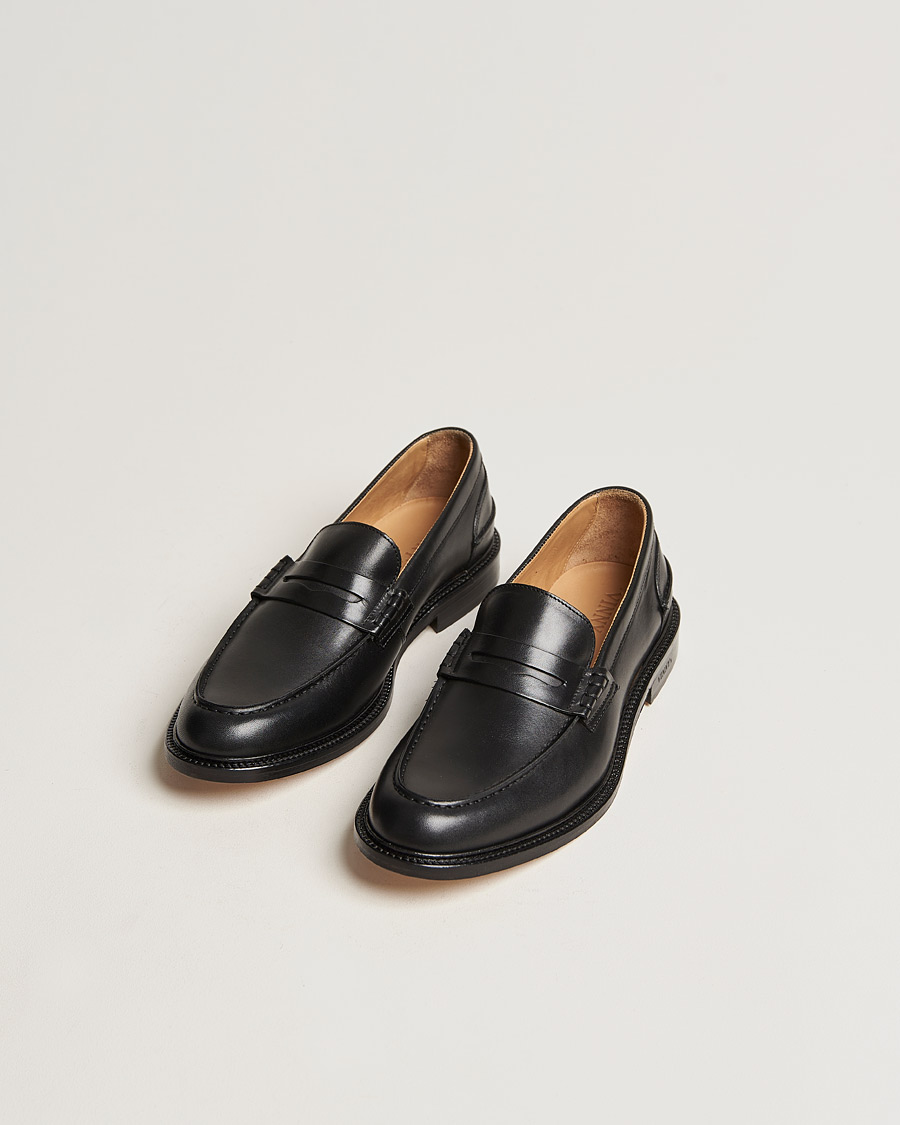 Homme | VINNY's Townee Penny Loafer Black | VINNY's | Townee Penny Loafer Black