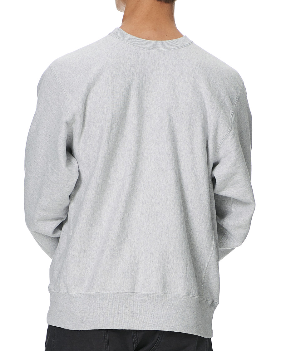 Homme | Pulls Et Tricots | orSlow | R Reverse Heavy Weight Sweatshirt Heather Grey