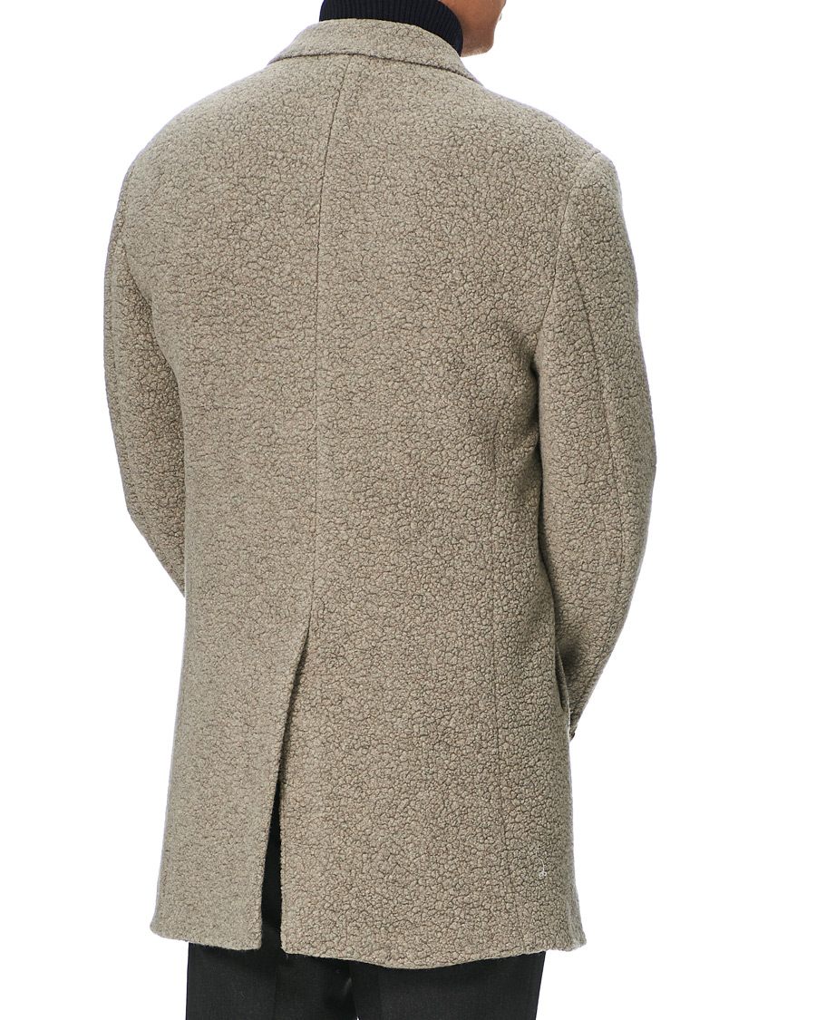 Homme | Manteaux Et Vestes | Oscar Jacobson | Storvik Wool Terry Coat Creme