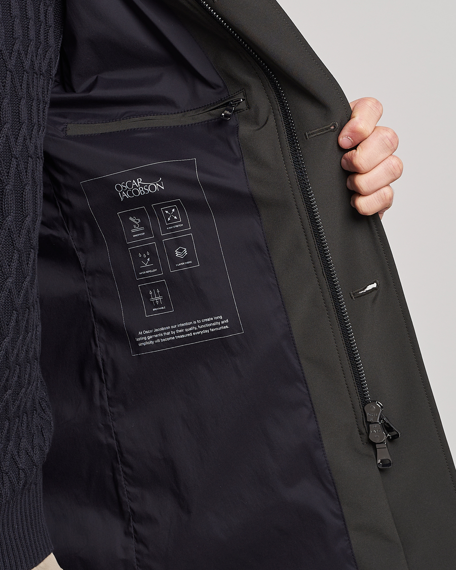 Homme | Manteaux Et Vestes | Oscar Jacobson | Johnsson Coat Green