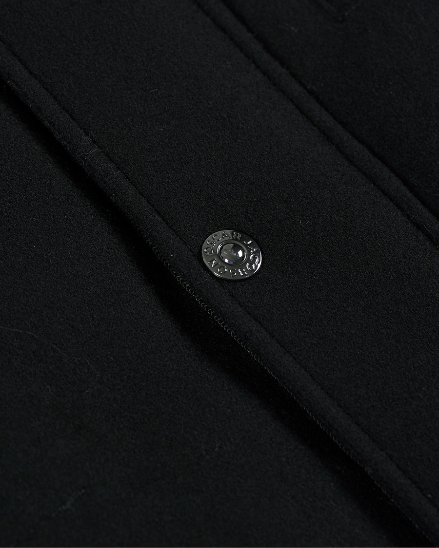 Heren | Jassen | Oscar Jacobson | Dammond Padded Wool Parka Black
