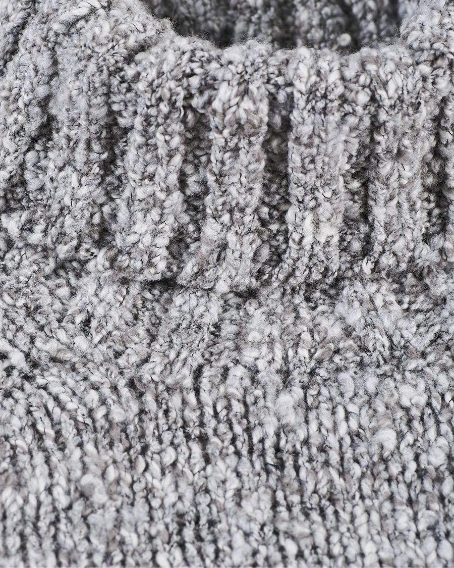 Homme | Pulls Et Tricots | Oscar Jacobson | Kristopher Heavy Knitted Rollneck Grey