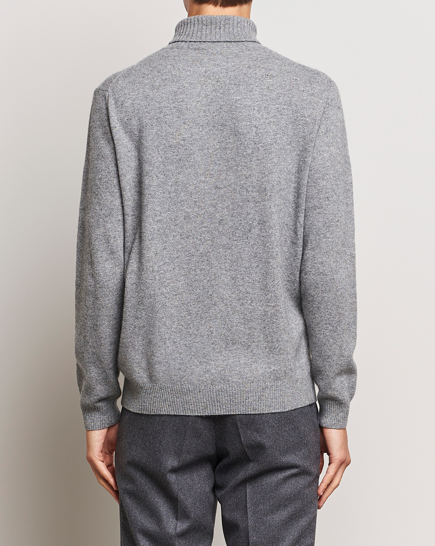 Homme | Pulls Et Tricots | Oscar Jacobson | Salim Wool/Cashmere Rollneck Light Grey