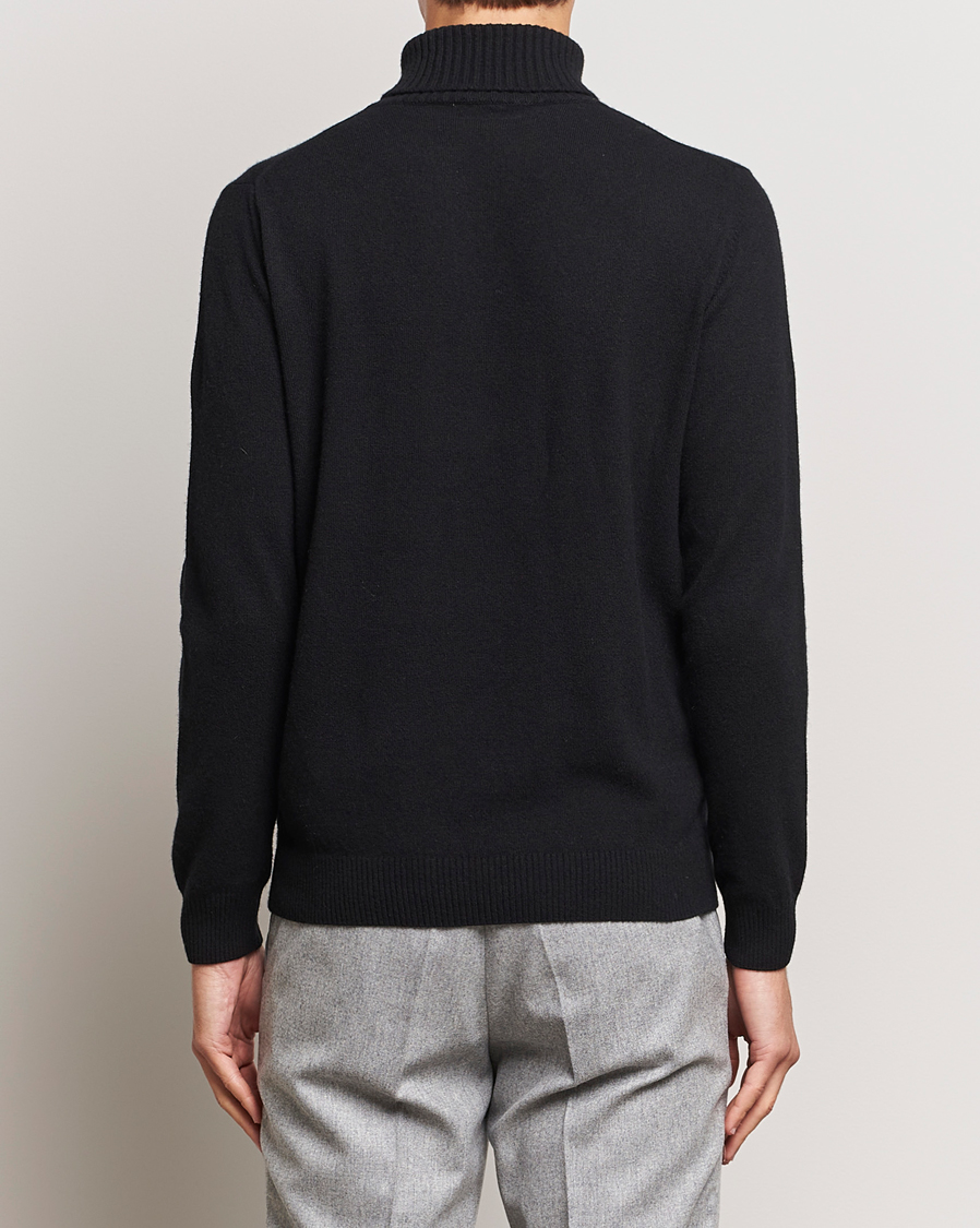 Homme | Pulls Et Tricots | Oscar Jacobson | Salim Wool/Cashmere Rollneck Black