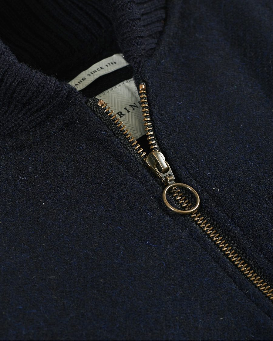 Homme | Manteaux Et Vestes | Peregrine | Horrix Harris Tweed Wool Gilet Navy