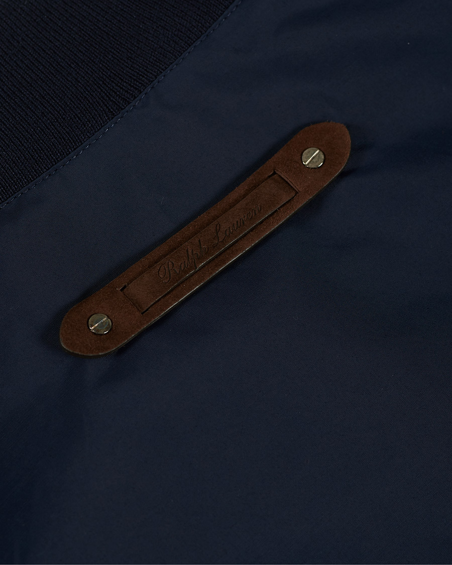 Homme | Manteaux Et Vestes | Ralph Lauren Purple Label | Drayton Lined Bomber Jacket Chairman Navy