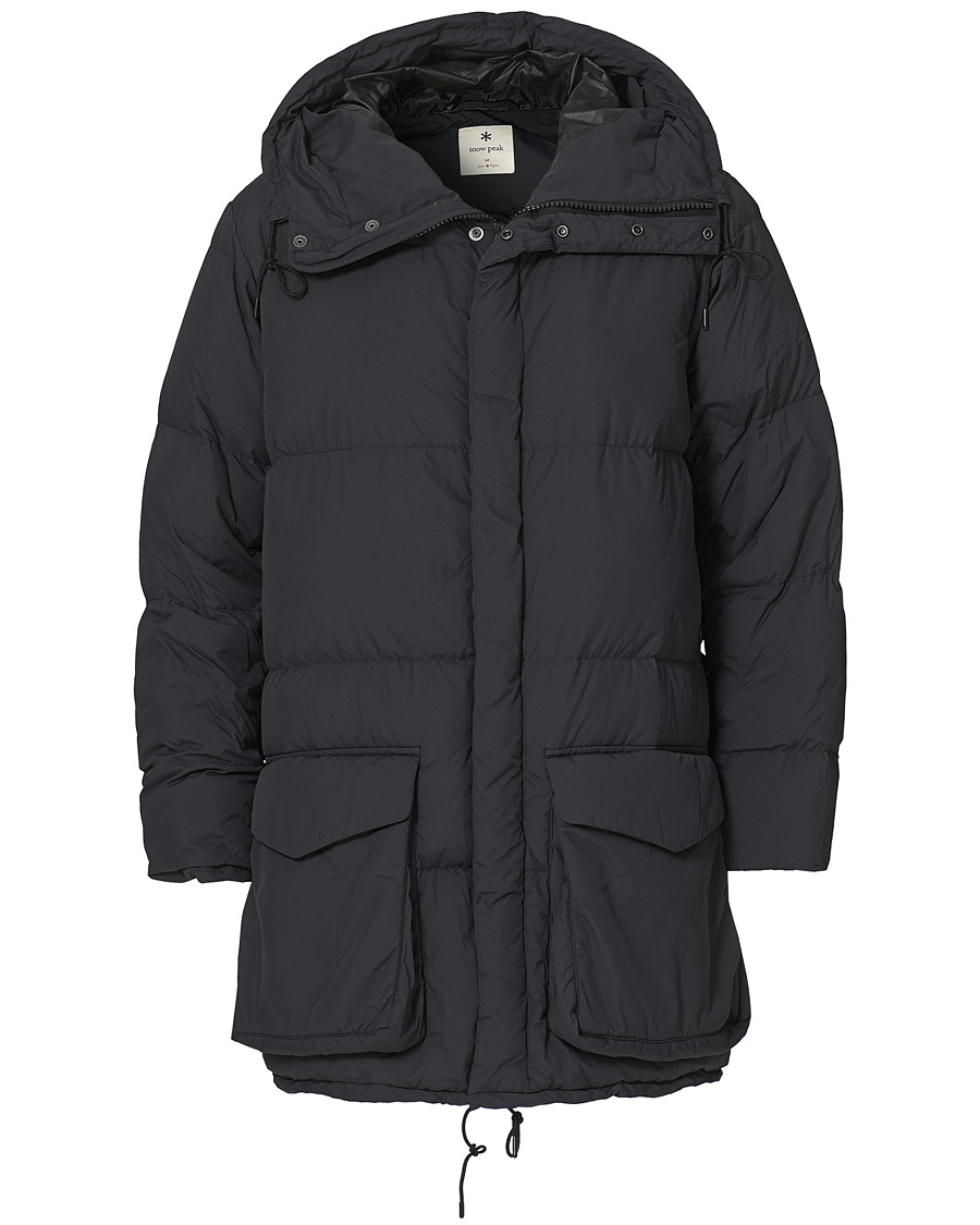 Homme | Manteaux Et Vestes | Snow Peak | Recycled Nylon Ripstop Down Coat Black