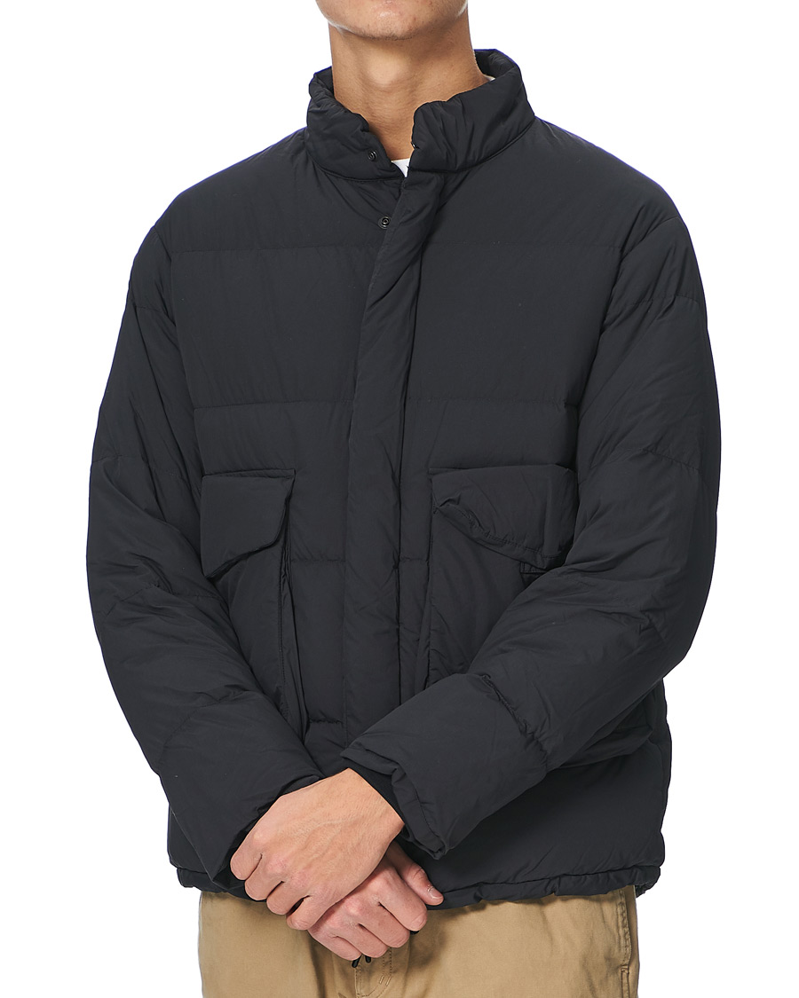 Homme | Manteaux Et Vestes | Snow Peak | Recycled Nylon Ripstop Down Jacket Black