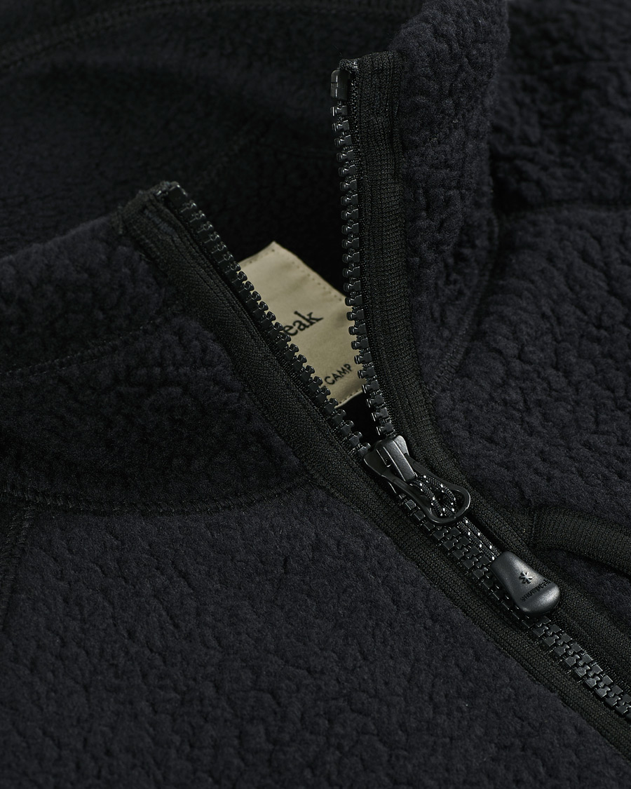 Homme | Pulls Et Tricots | Snow Peak | Thermal Boa Fleece Jacket Black