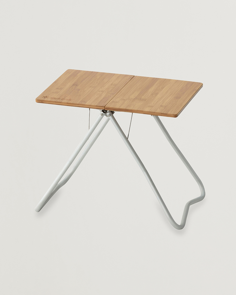 Homme | Outdoor living | Snow Peak | Foldable My Table Bamboo