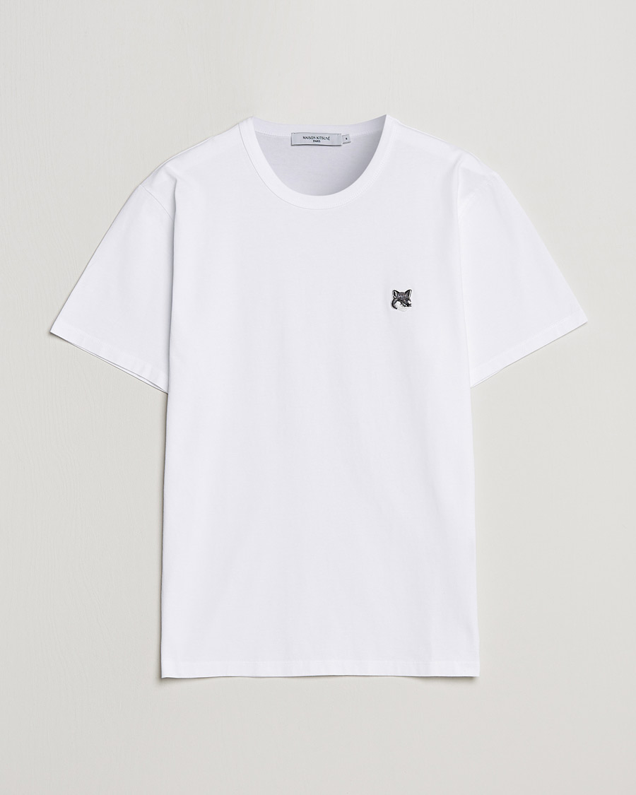Homme | T-shirts | Maison Kitsuné | Grey Fox Head Tee White