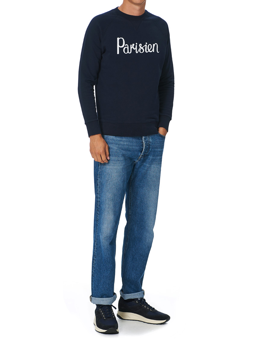 Homme | Pulls Et Tricots | Maison Kitsuné | Parisien Sweatshirt Navy