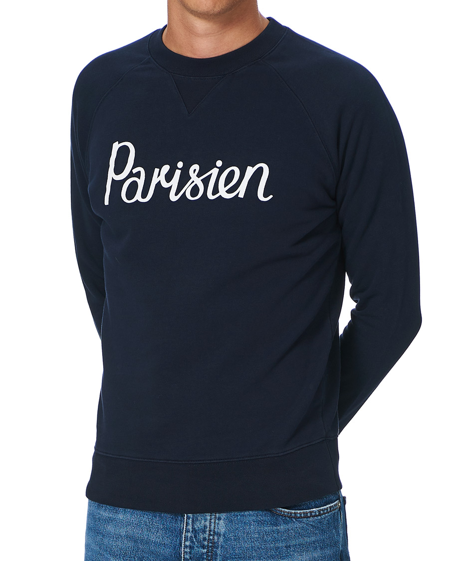 Homme | Pulls Et Tricots | Maison Kitsuné | Parisien Sweatshirt Navy