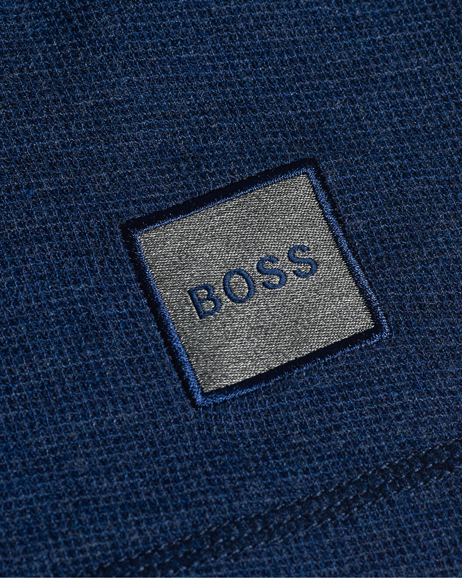 Homme | Pulls Et Tricots | BOSS ORANGE | BOSS Casual Trix Fine Waffle Heather Dark Blue