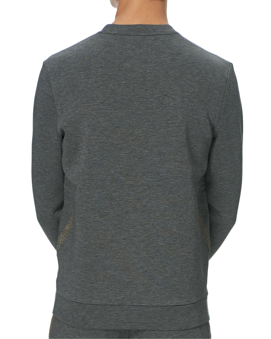 Homme | Pulls Et Tricots | BOSS GREEN | BOSS Athleisure Salbo Iconic Crew Neck Sweatashirt Medium Grey