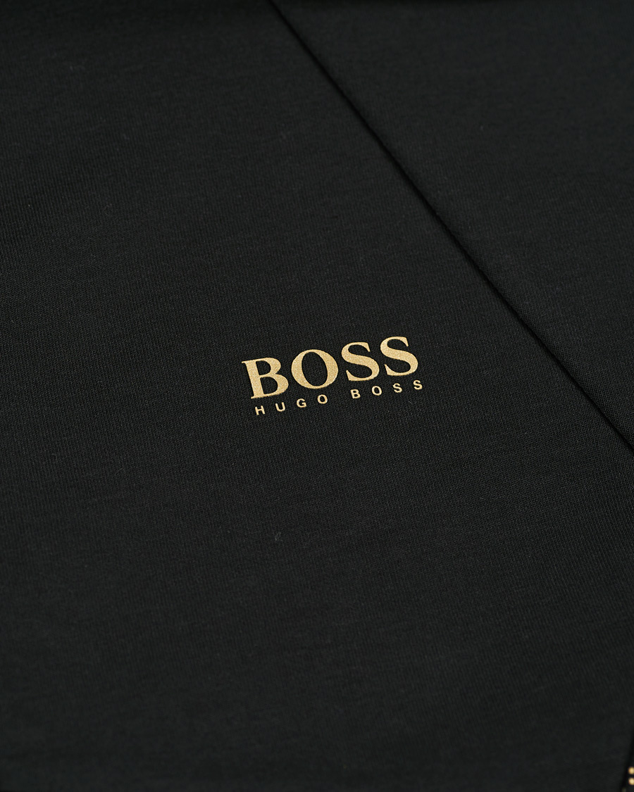 Homme | Pulls Et Tricots | BOSS GREEN | BOSS Athleisure Saggy Full Zip Hoodie Black