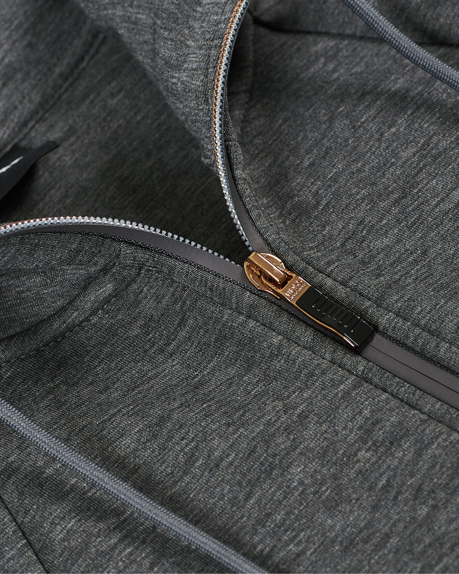 Homme | Pulls Et Tricots | BOSS GREEN | BOSS Athleisure Saggy Full Zip Hoodie Medium Grey