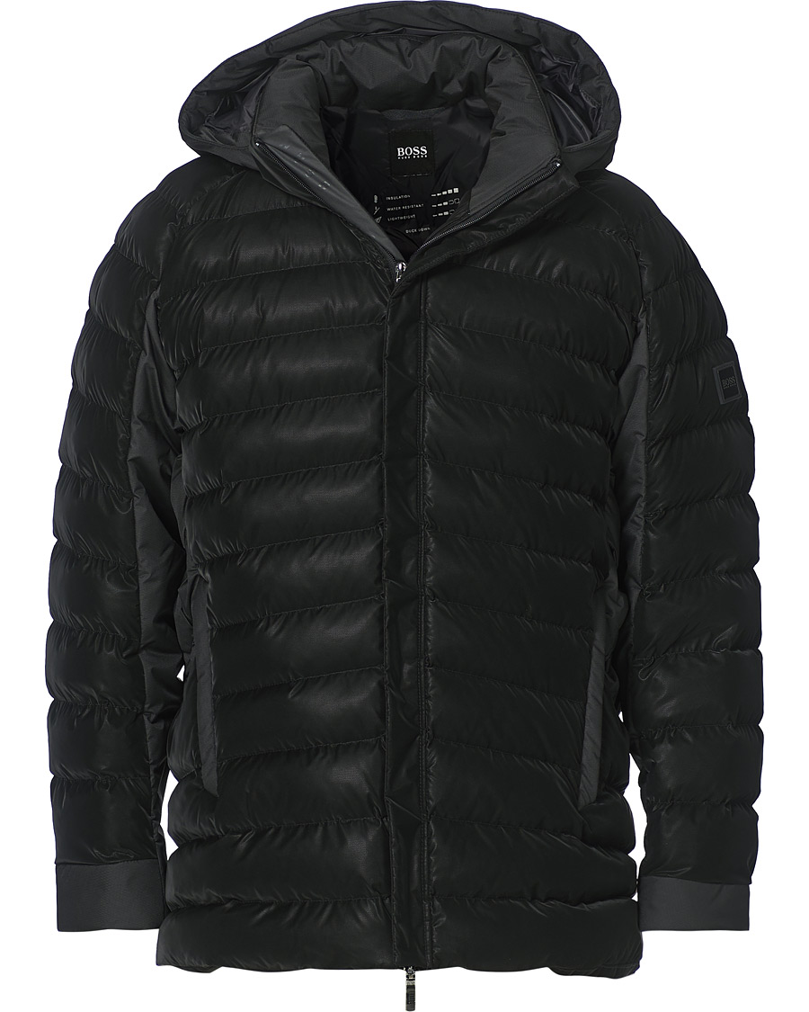 Homme | Manteaux Et Vestes | BOSS GREEN | BOSS Athleisure Vanta Hooded Jacket Black