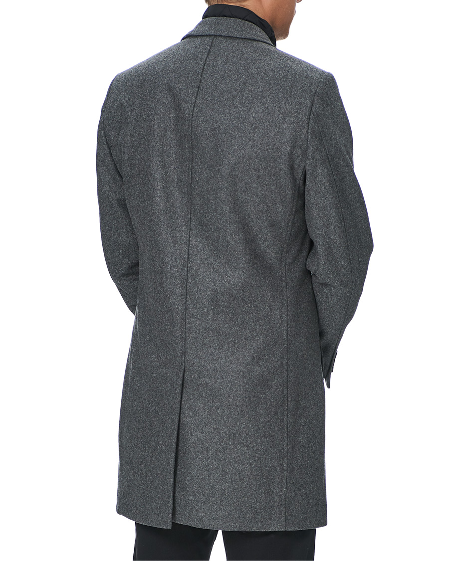 Homme | Manteaux Et Vestes | HUGO | Milogan Wool Coat Medium Grey
