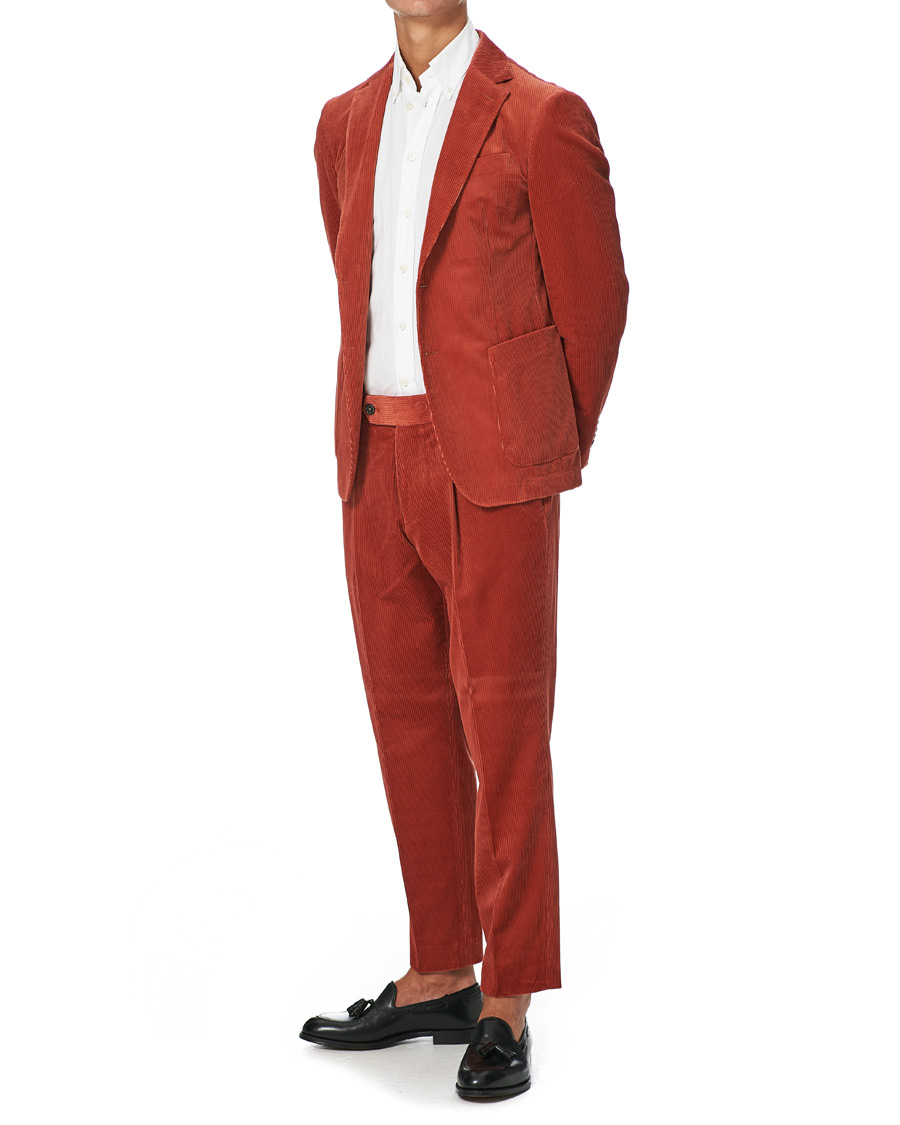 Heren | Blazers | BOSS BLACK | BOSS Hanry Corduroy Patch Pocket Blazer Medium Red