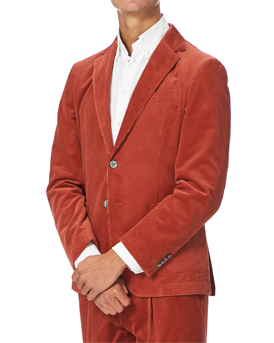 Heren | Blazers | BOSS BLACK | BOSS Hanry Corduroy Patch Pocket Blazer Medium Red