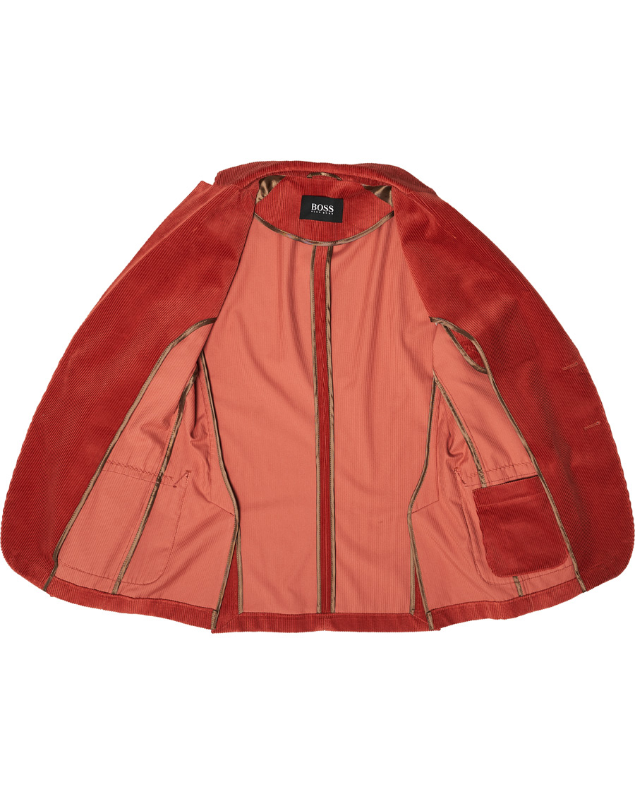 Heren | Blazers | BOSS BLACK | BOSS Hanry Corduroy Patch Pocket Blazer Medium Red