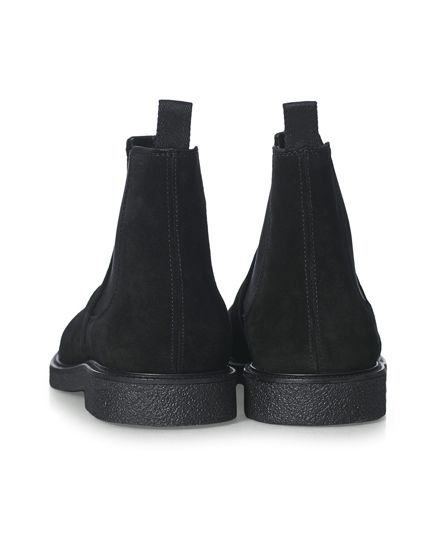 Homme | BOSS Tunley Suede Chelsea Boots Black | BOSS BLACK | BOSS Tunley Suede Chelsea Boots Black