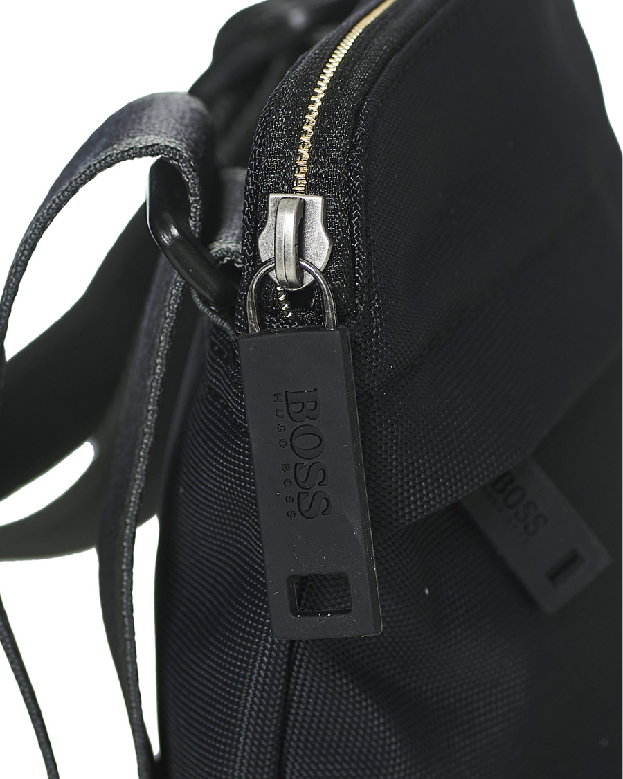 Homme | BOSS Athleisure Magnified Shoulder Bum Bag Black | BOSS GREEN | BOSS Athleisure Magnified Shoulder Bum Bag Black