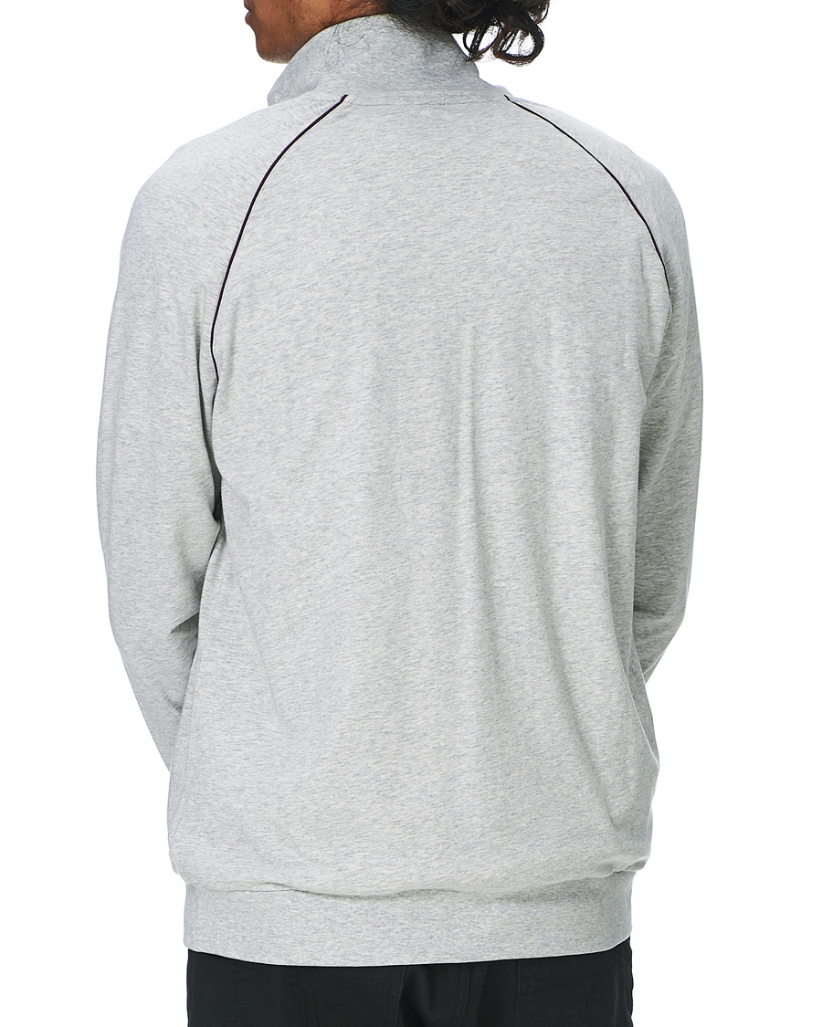 Heren | Truien | BOSS BLACK | BOSS Mix & Match Full Zip Jacket Light Grey