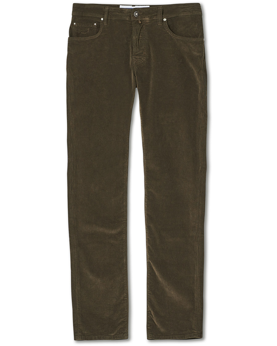 Heren | Broeken | Jacob Cohën | 688 Bard 5-Pocket Corduroy Trousers Brown