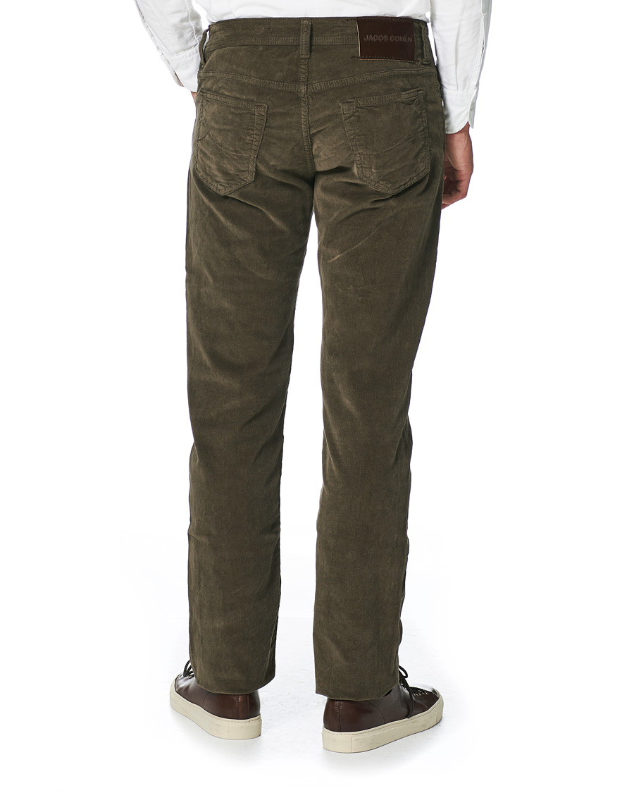 Heren | Broeken | Jacob Cohën | 688 Bard 5-Pocket Corduroy Trousers Brown