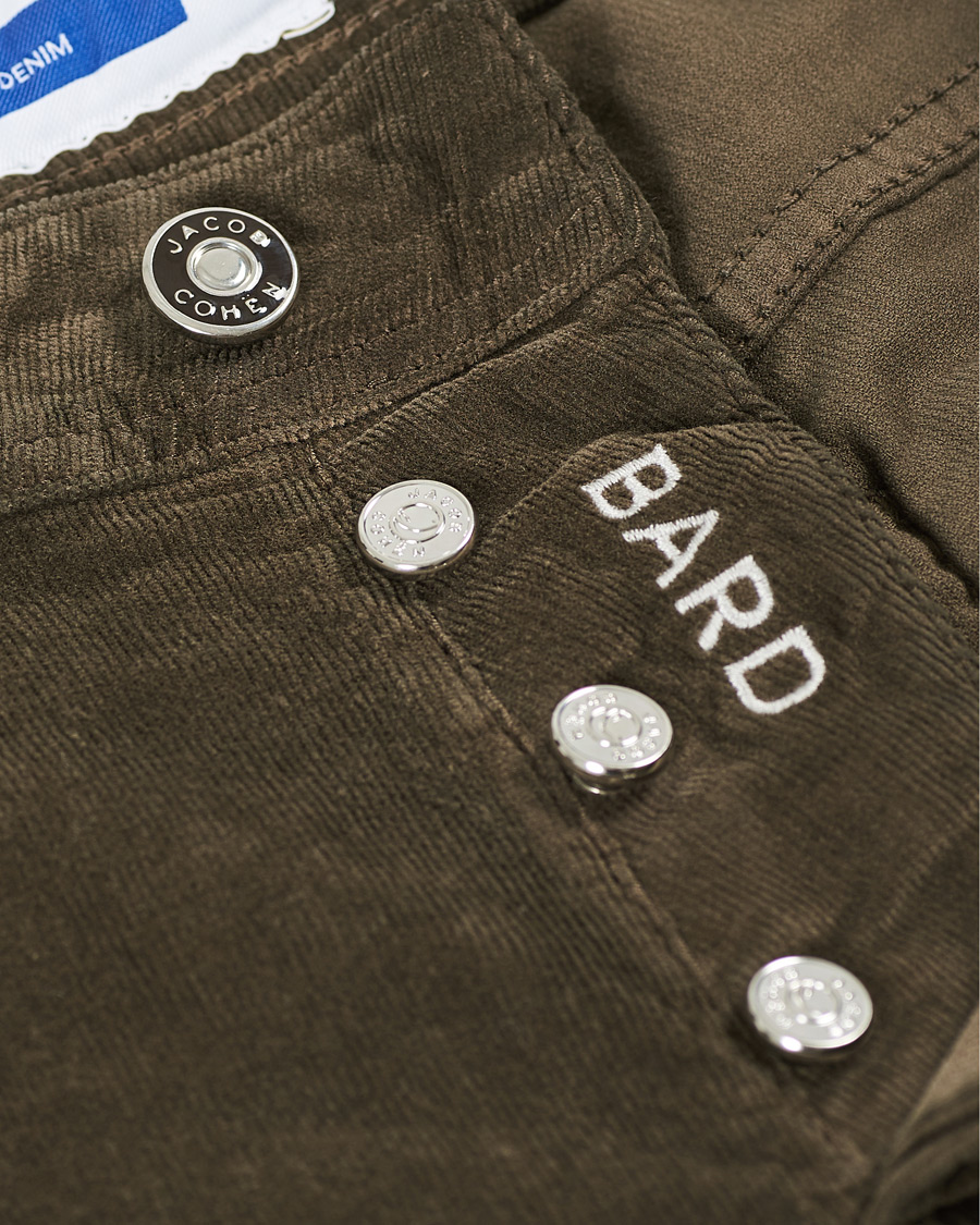 Heren | Broeken | Jacob Cohën | 688 Bard 5-Pocket Corduroy Trousers Brown