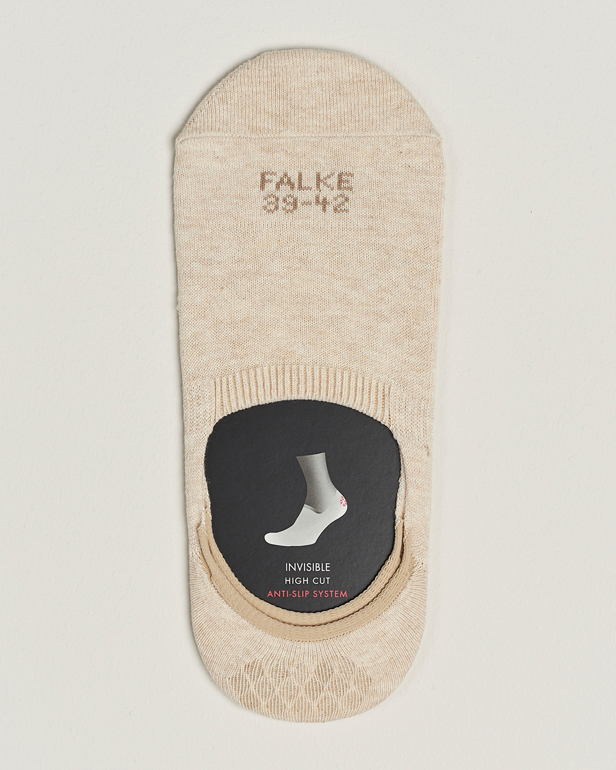 Heren | Ondergoed | Falke | Casual High Cut Sneaker Socks Sand Melange