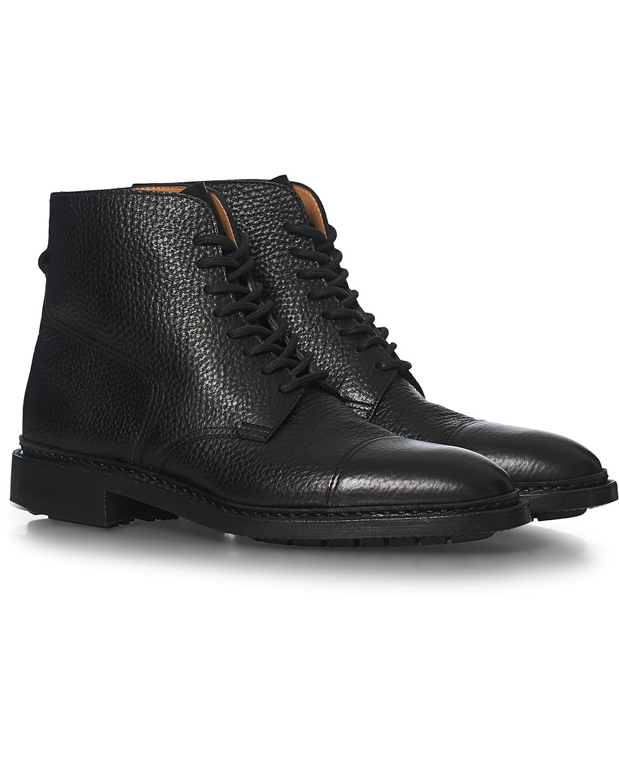 Homme | John Lobb Skye Moorland Grain Boots Black Calf | John Lobb | Skye Moorland Grain Boots Black Calf