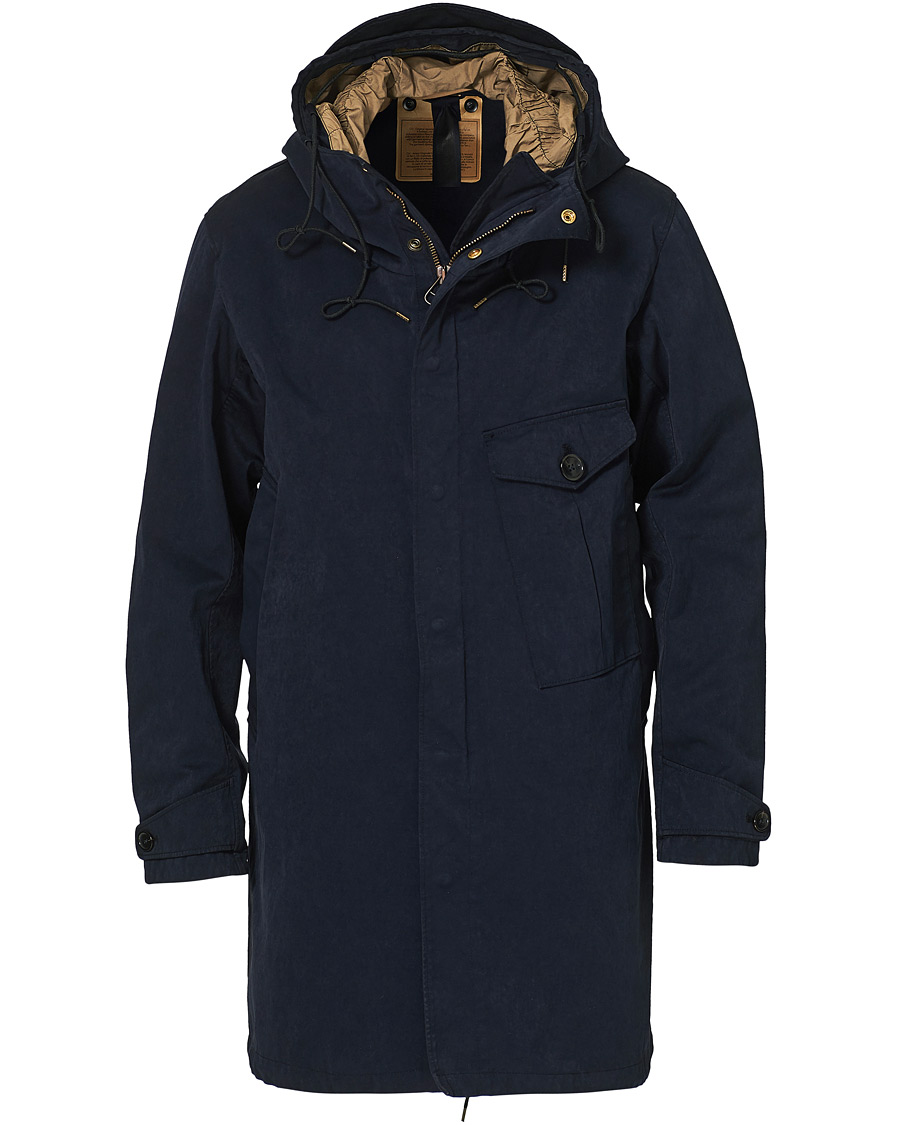 Homme | Manteaux Et Vestes | Ten c | OJJ Cyclone Parka Navy