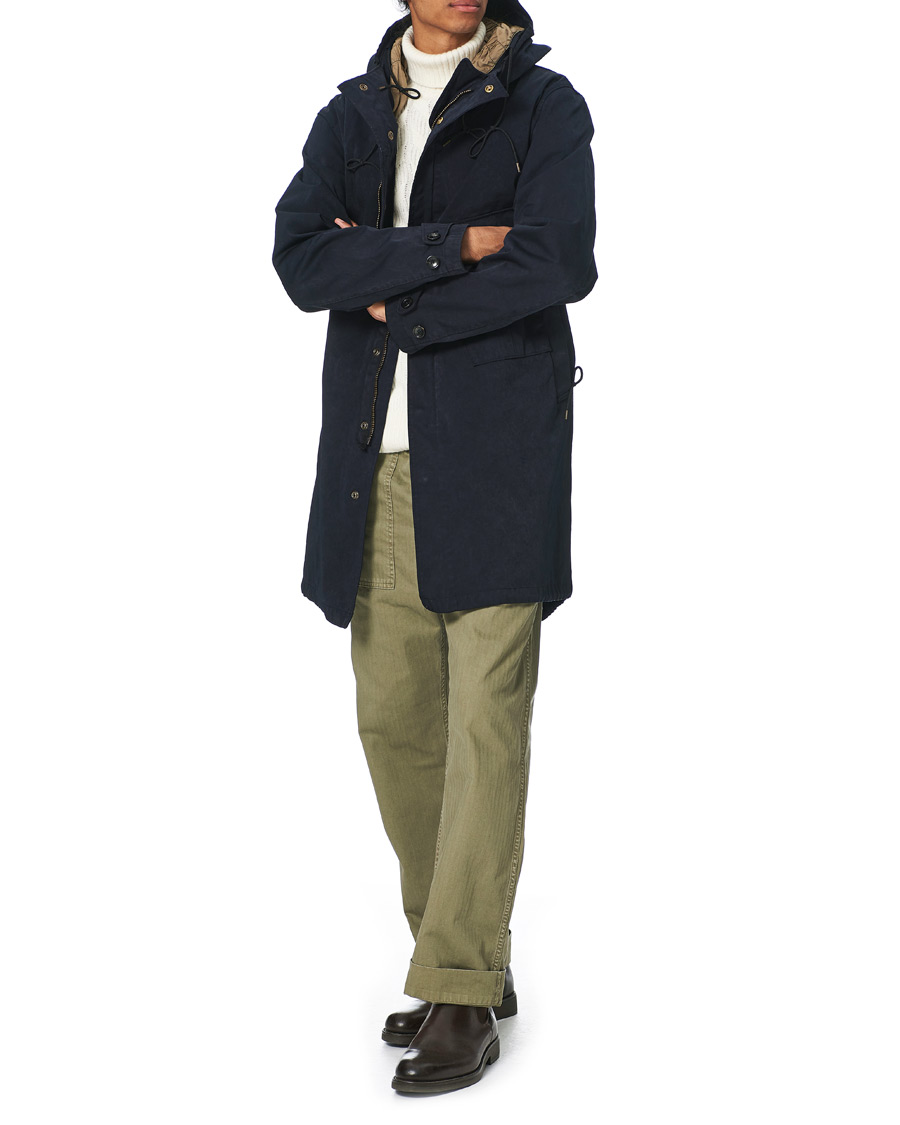 Homme | Manteaux Et Vestes | Ten c | OJJ Cyclone Parka Navy
