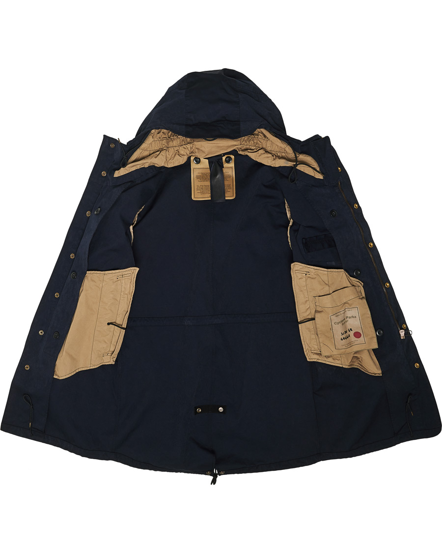Homme | Manteaux Et Vestes | Ten c | OJJ Cyclone Parka Navy