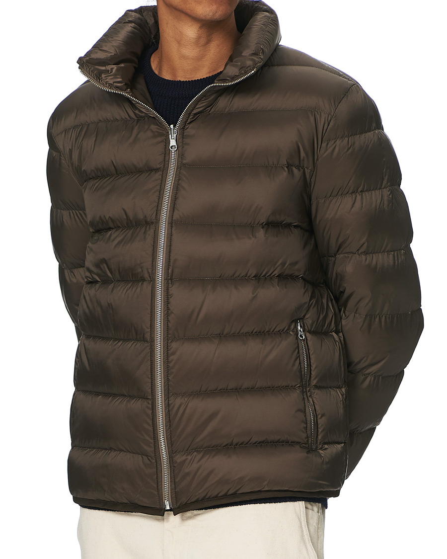 Heren | Jassen | Ten c | Down Liner With Pockets Brown