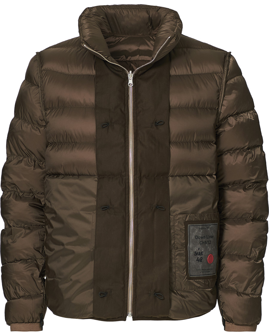 Heren | Jassen | Ten c | Down Liner With Pockets Brown