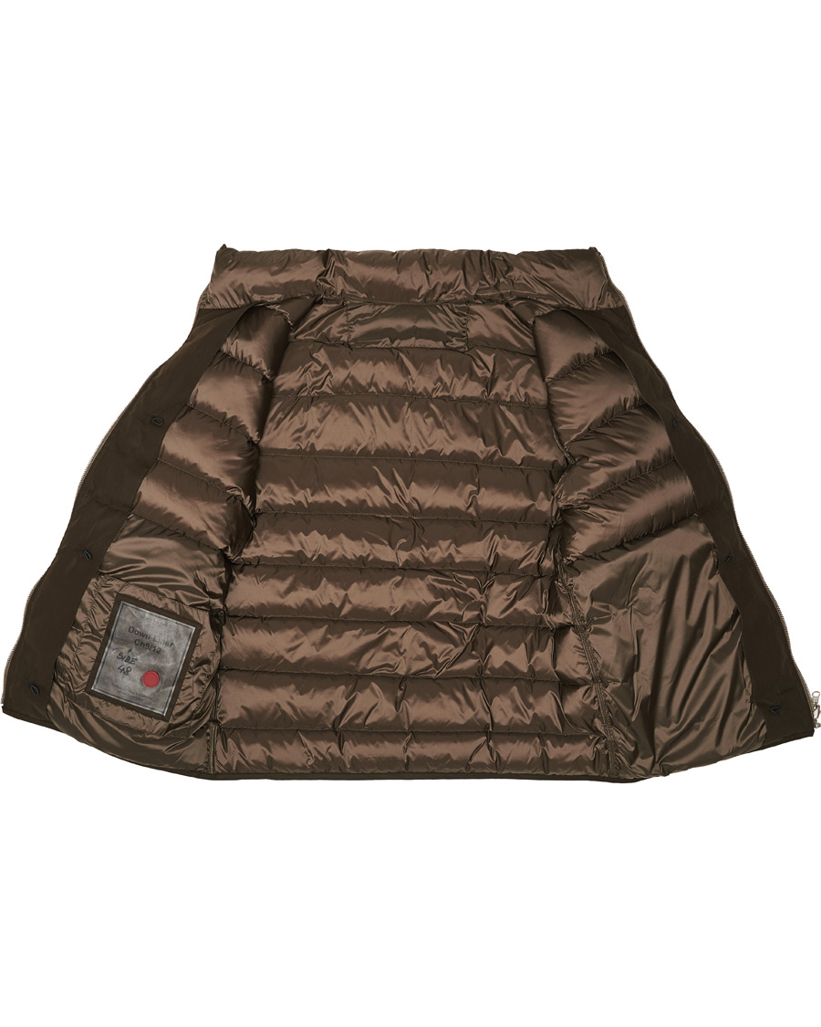 Heren | Jassen | Ten c | Down Liner With Pockets Brown