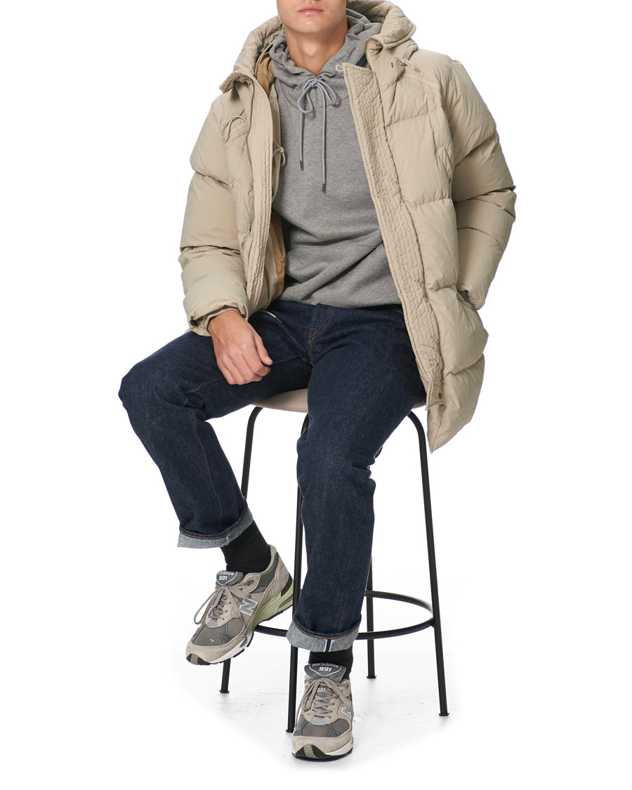 Homme | Manteaux Et Vestes | Ten c | Deck Garment Dyed Down Parka Light Grey