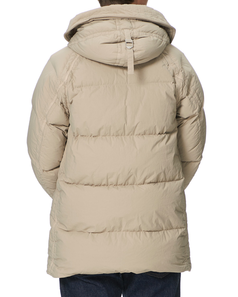 Homme | Manteaux Et Vestes | Ten c | Deck Garment Dyed Down Parka Light Grey
