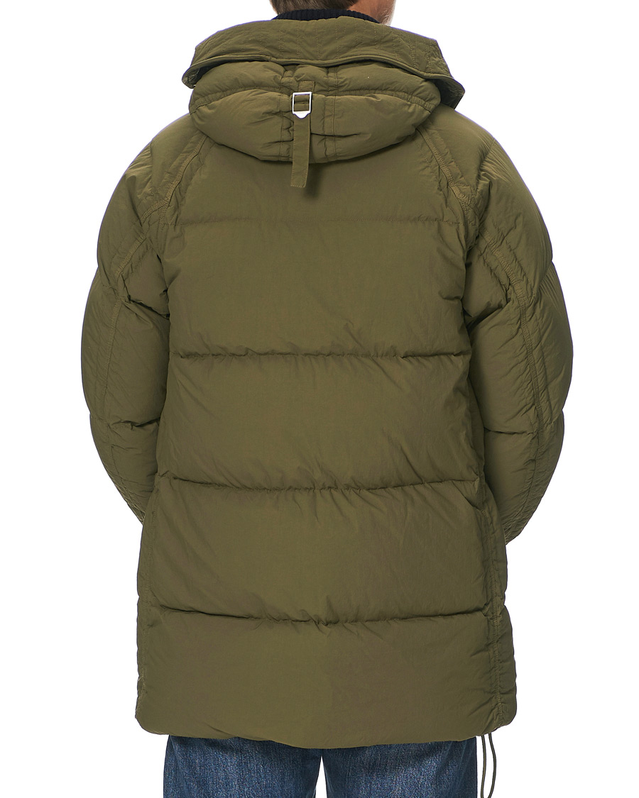 Homme | Manteaux Et Vestes | Ten c | Deck Garment Dyed Down Parka Olive