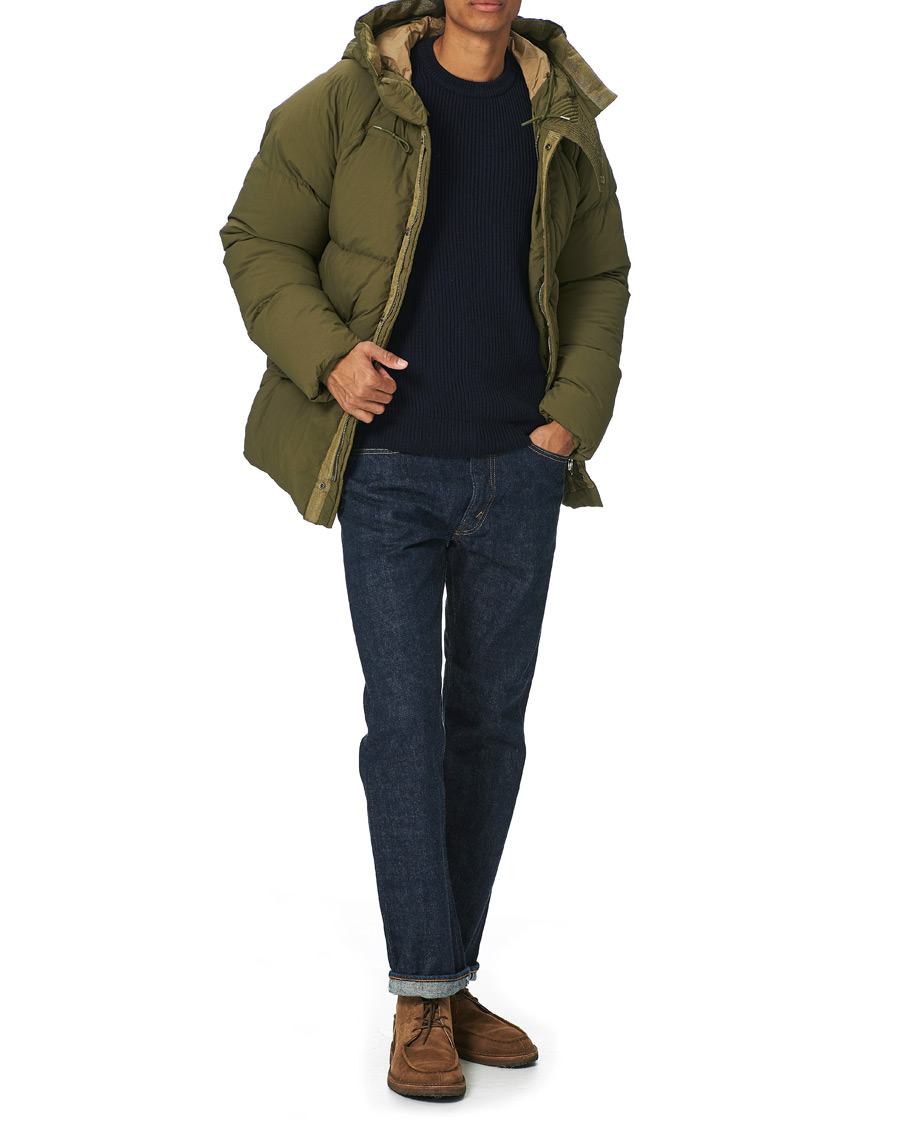 Homme | Manteaux Et Vestes | Ten c | Artic Garment Dyed Down Jacket Olive