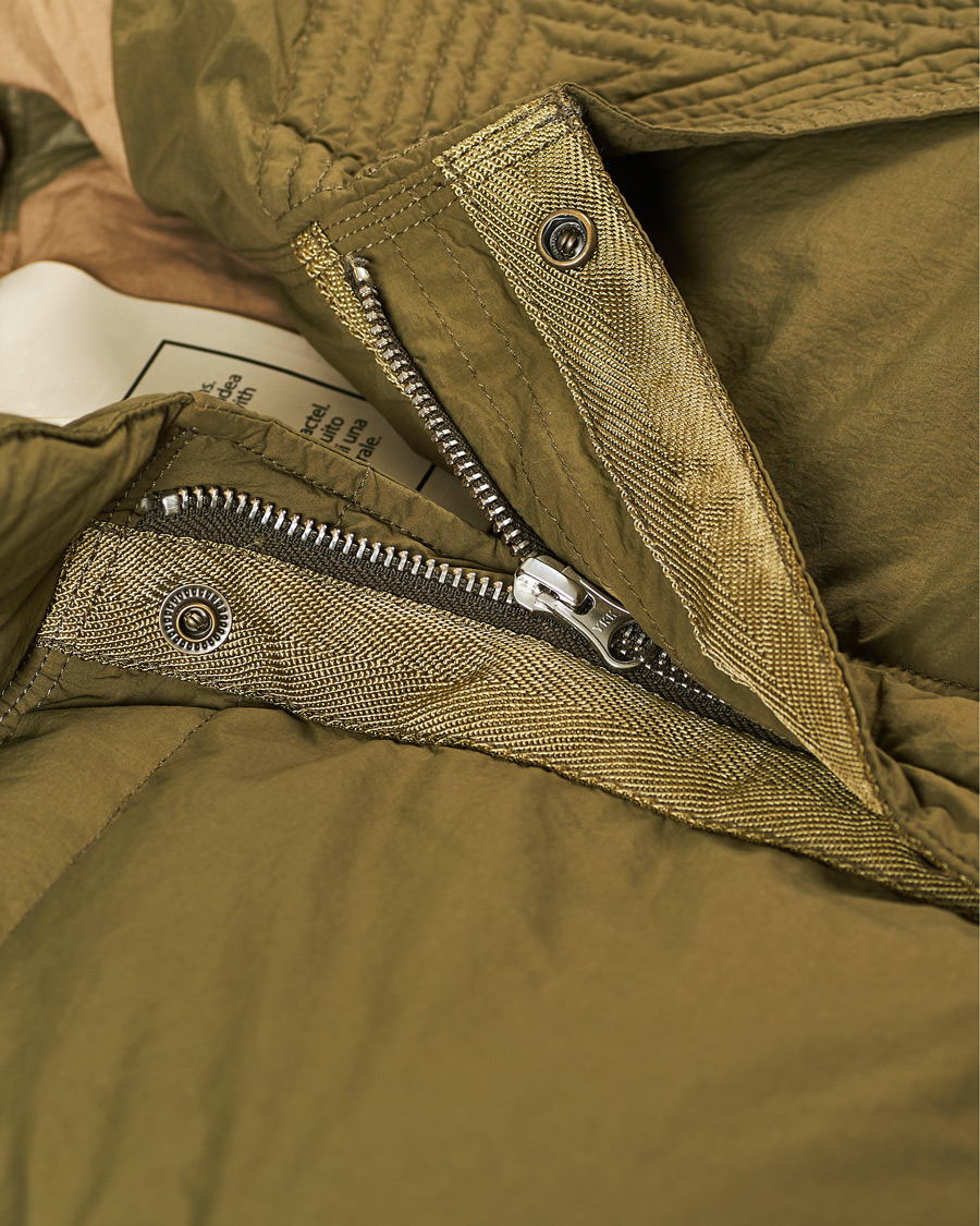 Homme | Manteaux Et Vestes | Ten c | Artic Garment Dyed Down Jacket Olive