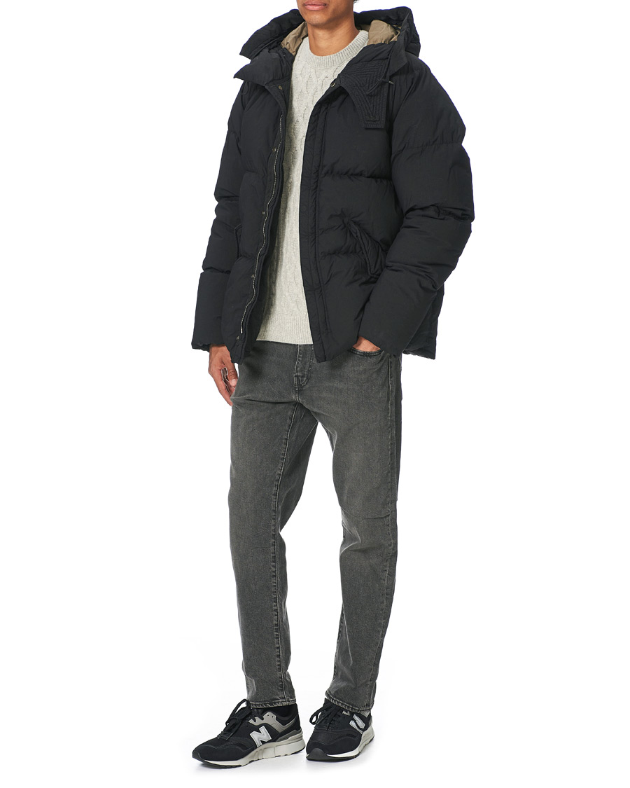Homme | Manteaux Et Vestes | Ten c | Artic Garment Dyed Down Jacket Black