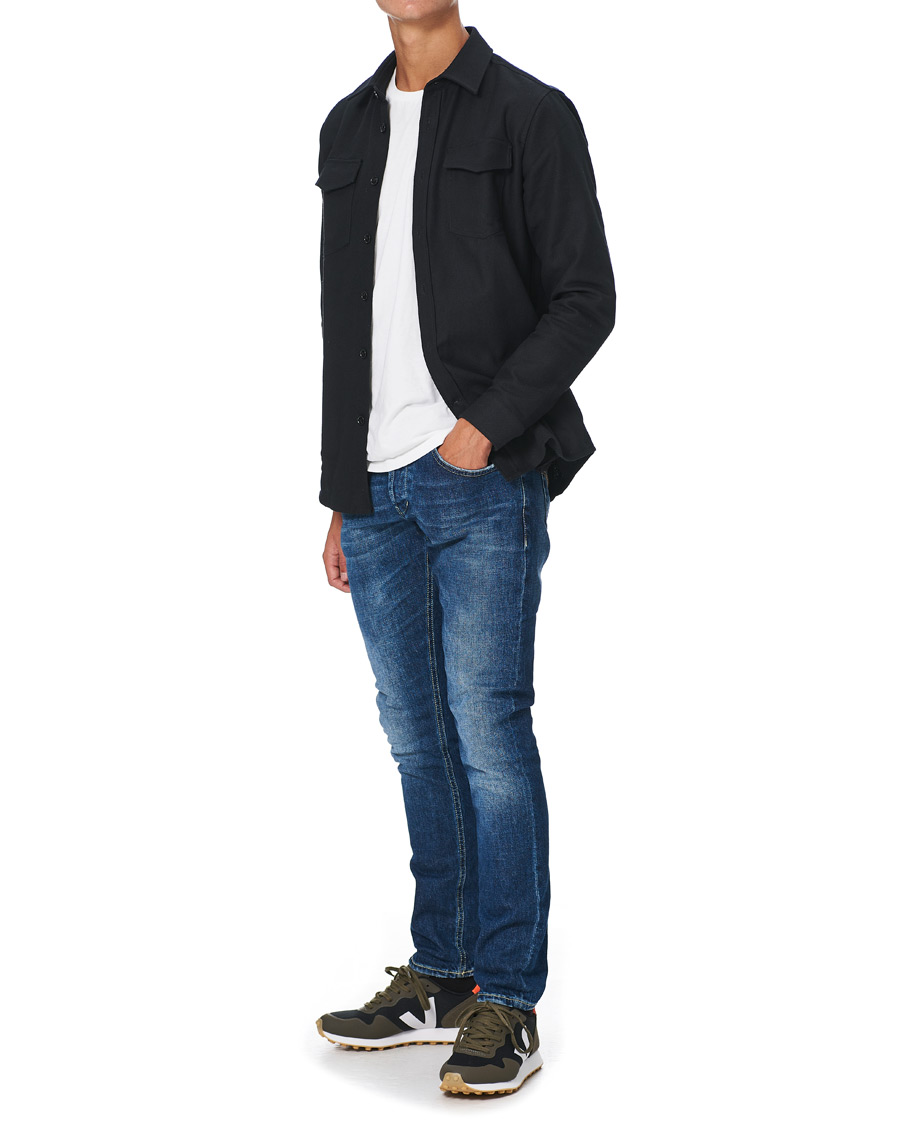 Homme | Veja SDU Vegan Running Sneaker Black/White/Khaki | Veja | SDU Vegan Running Sneaker Black/White/Khaki