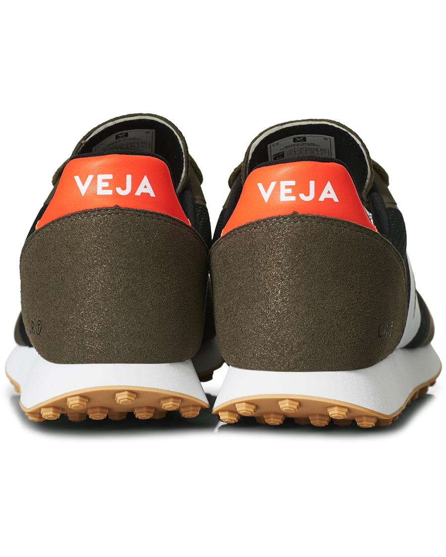 Homme | Veja SDU Vegan Running Sneaker Black/White/Khaki | Veja | SDU Vegan Running Sneaker Black/White/Khaki